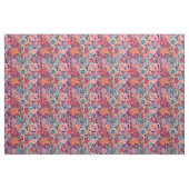 Roze neon Paisley-patroon Stof (Yard (91,4 cm))
