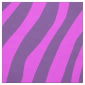 Roze neonkleur zebra patroon stof (Swatch)