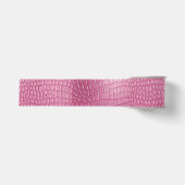 Roze Nep Alligator Bruiloftsfeestje Grosgrain Lint (Voorkant)