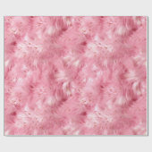 Roze nepbont cadeaupapier (Vlak)