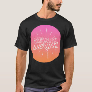 Roze neurodivergent t-shirt