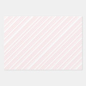 Roze neusvlokken, bessen en kerststaven inpakpapier vel (Voorkant 3)