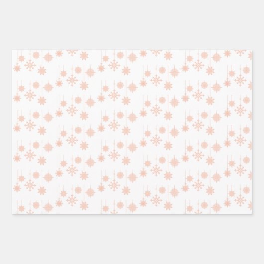 roze neusvlokken, kousen en cellen inpakpapier vel (Voorkant)