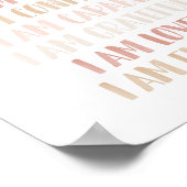 Roze neutrale bevestigingen voor kinderkamer decor poster (Hoek)