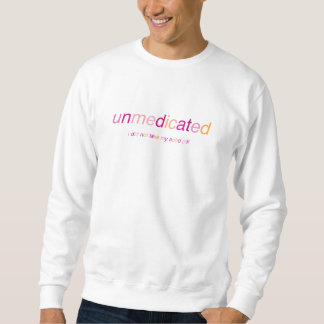 Roze, niet-gemedicineerd sweatshirt met variabel r