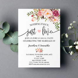 Roze Niets Fantastisch Alleen Liefde Elopement Uit Save The Date