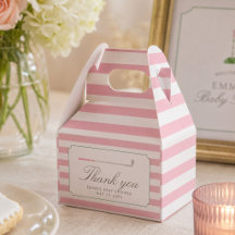 Roze Nieuw in de Club Preppy Klassieke Baby Shower