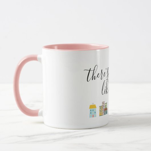 Roze nieuwe Homeowner Mok (Links)