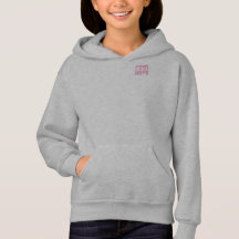Roze nieuwe Hope Breast Cancer Awareness Hoodie