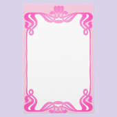 Roze nieuwe kunstrand Briefpapier pokerij