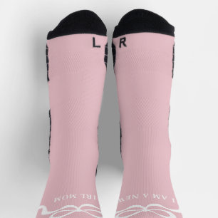 Roze nieuwe moeder baby meisje bows retro moderne sokken