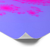 Roze Nieuwsprint Poster (Hoek)