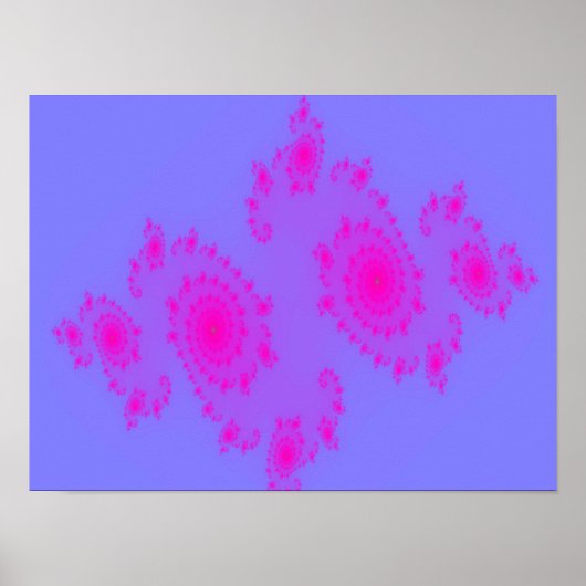 Roze Nieuwsprint Poster (Voorkant)