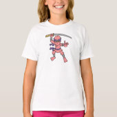 Roze Ninja T-shirt (Voorkant)