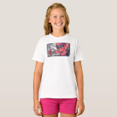 Roze Ninja T-shirt (Voorkant volledig)