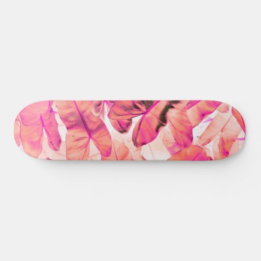 Roze Nirvana Persoonlijk Skateboard (Horizontaal)