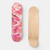 Roze Nirvana Persoonlijk Skateboard (Voorkant)