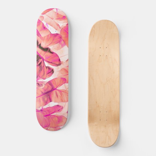Roze Nirvana Persoonlijk Skateboard (Voorkant)