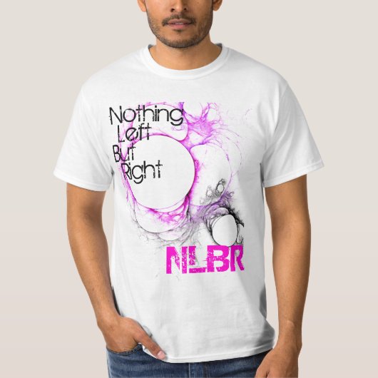 Roze NLBR-shirt T-shirt (Voorkant)