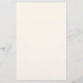 Roze Noordse Eenhoorn met Zwarte Mane Briefpapier (Achterkant)