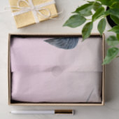 Roze Noordse Eenhoorn met Zwarte Mane Tissuepapier (Geschenk)