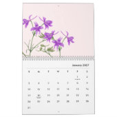 Roze Nordens Wildflower Kalender (Jan 2027)