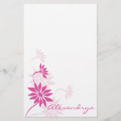  roze notebook briefpapier (Voorkant)