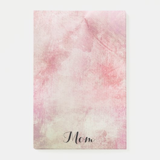 Roze noten post-it® notes (Voorkant)
