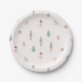 Roze Notenkraker Ballerina Baby Shower Papieren Bo Bordje