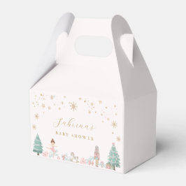 Roze Notenkraker Ballet Baby Shower Favor Dozen Bedankdoosjes