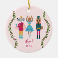 Roze Notenkraker Ballet Dierenmeisjes