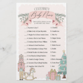 roze notenkraker beroemdheid baby namen douche spe