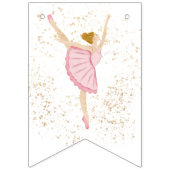 Roze Notenkraker Bunting Vlaggetjes (Eerste vlag)