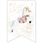 Roze Notenkraker Bunting Vlaggetjes (Derde vlag)