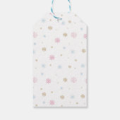 Roze Notenkraker Fairy Verjaardag Dank u Cadeau La Cadeaulabel (Achterkant)