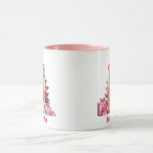 Roze Notenkraker Kerst Kinder Hot Chocolate Mok (Midden)