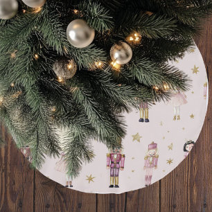 Roze Notenkraker Kerstballerina Kerstboom Rok