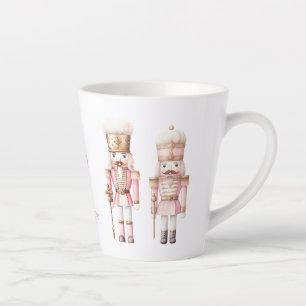 Roze Notenkraker Kerstmis Latte Mok