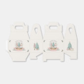 Roze Notenkraker Kerstmis verjaardagsfeestje decem Bedankdoosjes (Uitgevouwen)