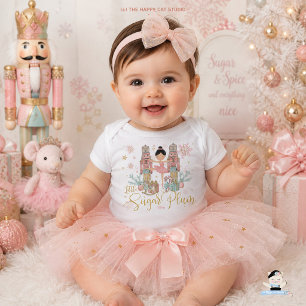 Roze Notenkraker Kleine Suikerpruim Wonderland Romper