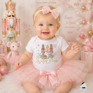 Roze Notenkraker Kleine Suikerpruim Wonderland Romper