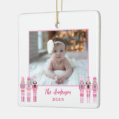 Roze notenkraker Ornament (Links)