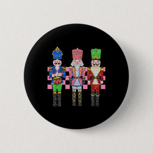  roze Notenkraker Squad Ballet Vrouwen Roze CH Ronde Button 5,7 Cm