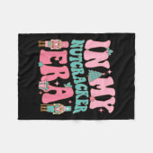 Roze notenkraker squad in mijn notenkraker tijdper fleece deken (Voorkant (Horizontaal))