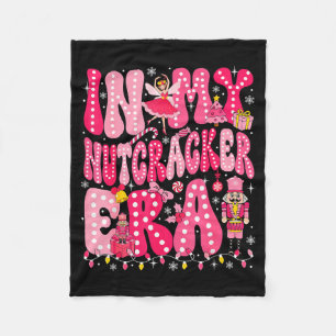Roze Notenkraker Team In Mijn Notenkraker Tijdperk Fleece Deken