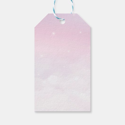 Roze Notenkraker Verjaardag Dank u Favor Gift Labe Cadeaulabel (Achterkant)