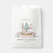 Roze Notenkraker Verjaardagsfeestje Favorieten Coo Bedankzakje (Voorkant)