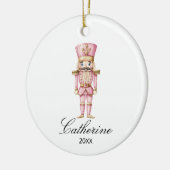 Roze Notenkraker Winter Kerst Decoratie Aangepaste (Links)