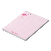 Roze Notitieblok Flamingo (Linkerzijde)