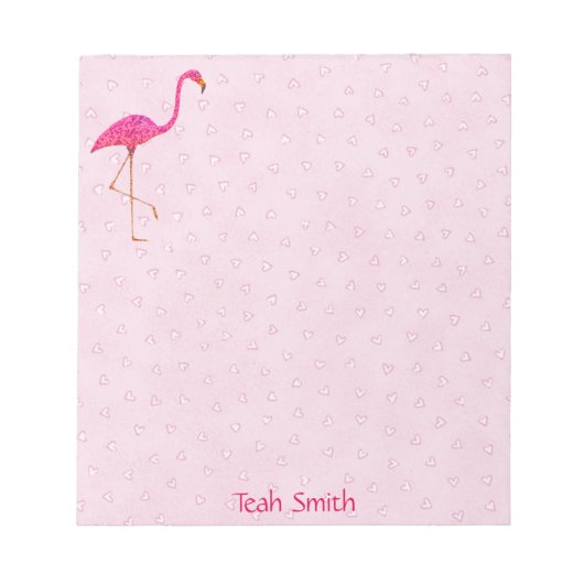 Roze Notitieblok Flamingo (Voorkant)